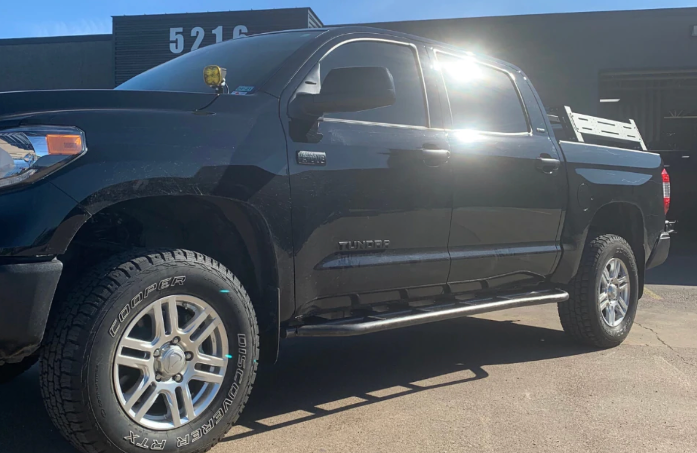 CALI RAISED | Tundra 2nd Gen 2014-2021 Step Edition Rock Sliders