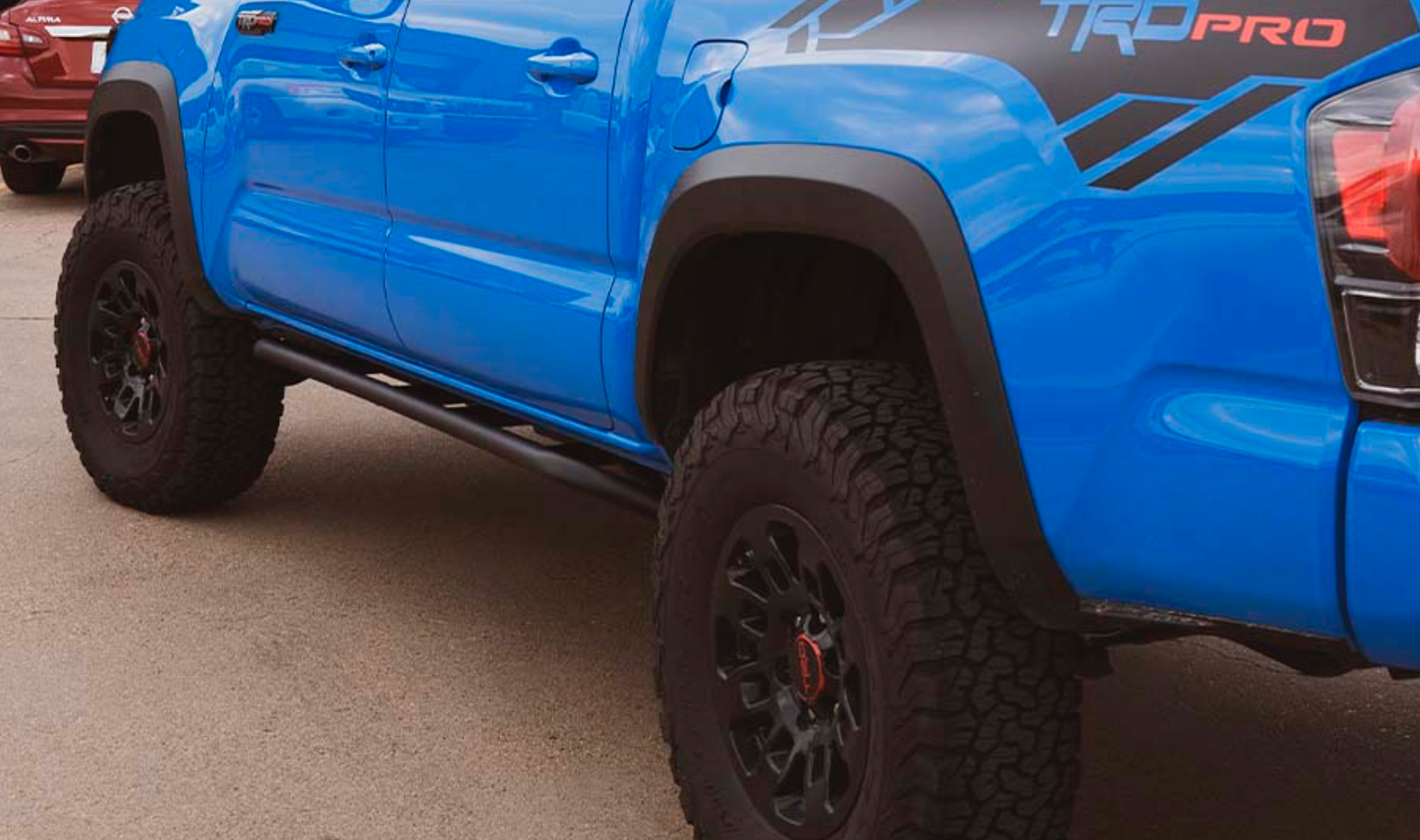CALI RAISED | Tacoma 3rd & 2nd Gen 2005-2023 Trial Edition Rock Sliders