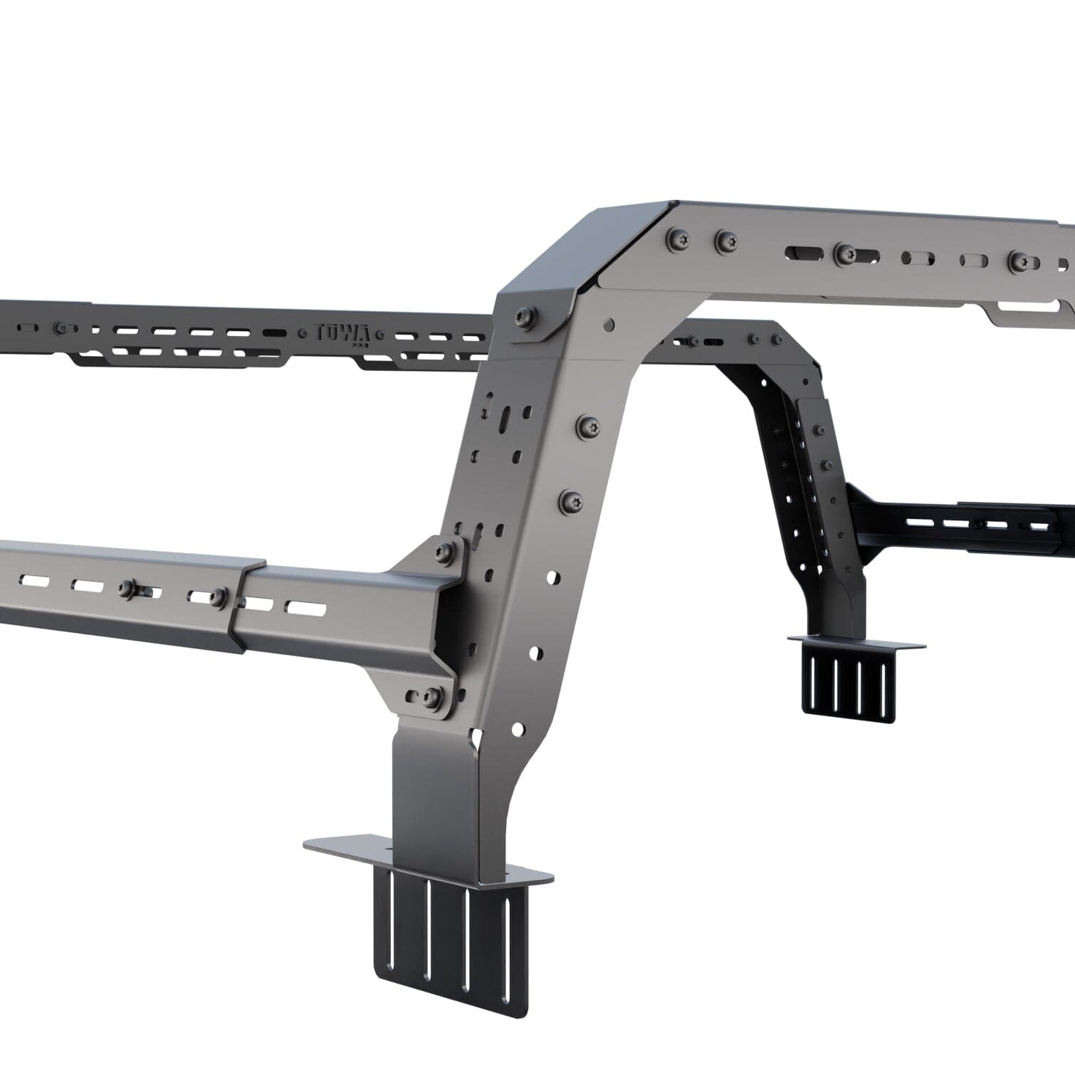 Chevrolet Silverado 1500 / 2500 4CX Series Shiprock Height Adjustable Bed Rack Truck Bed Cargo Rack System TUWA PRO®️