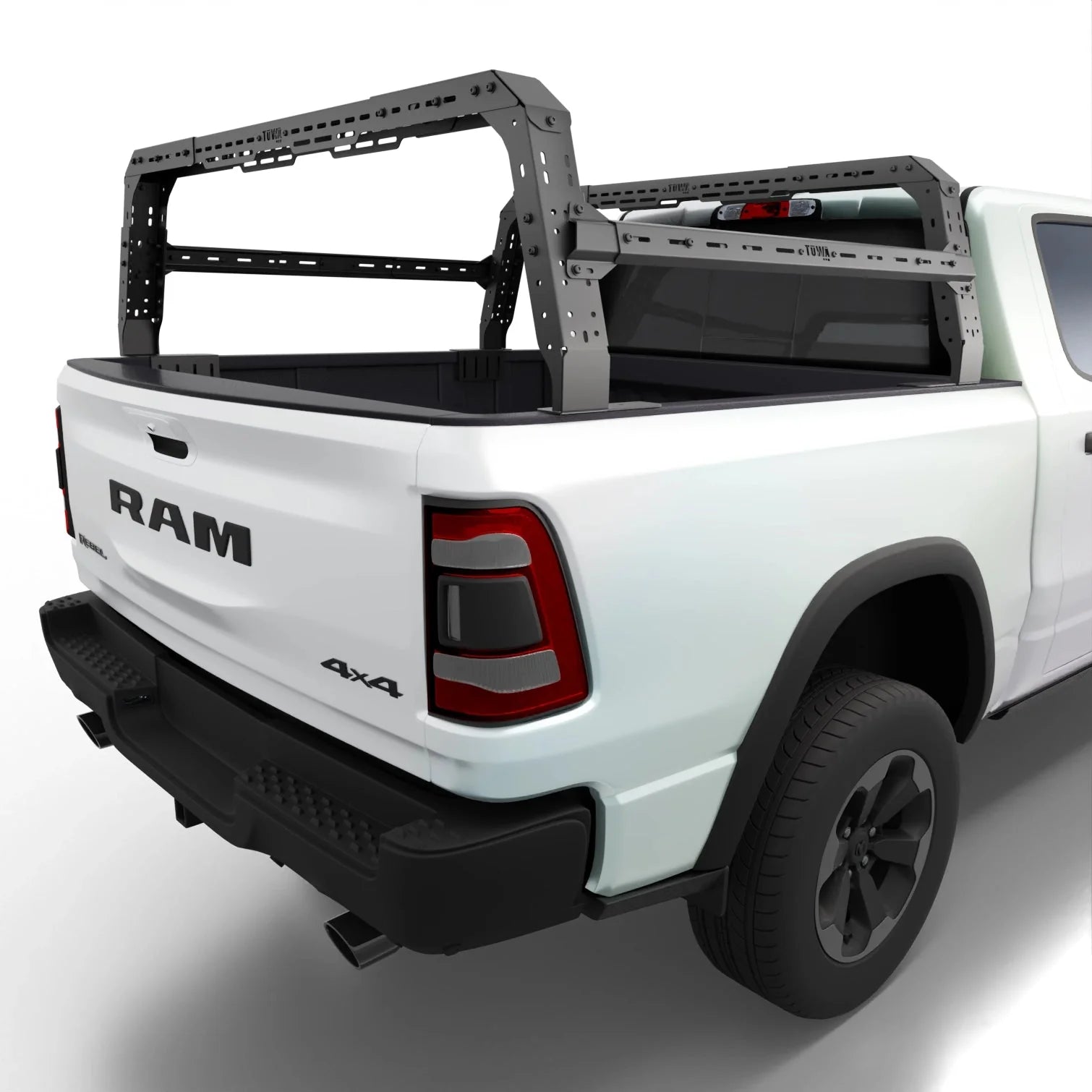 Ram 1500 / 2500 4CX Series Shiprock Height Adjustable Bed Rack (NO RAMBOX) Truck Bed Cargo Rack System TUWA PRO®️