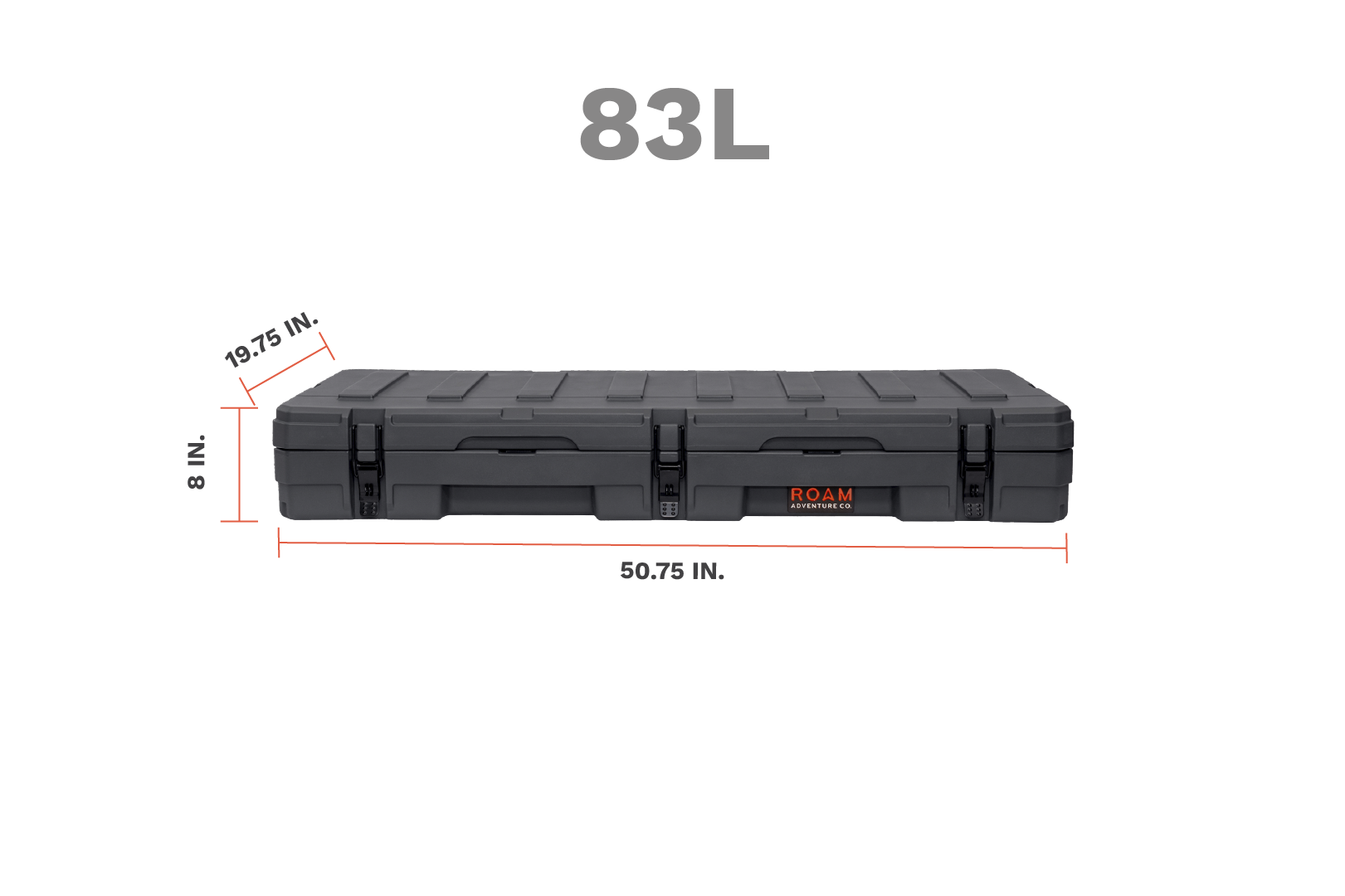 ROAM ADVENTURE | 83L Rugged Case