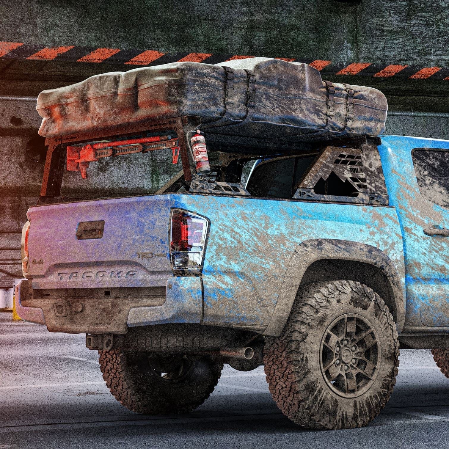 Toyota Tacoma MOAB Bed Rack System BEDRACK TUWA PRO®️