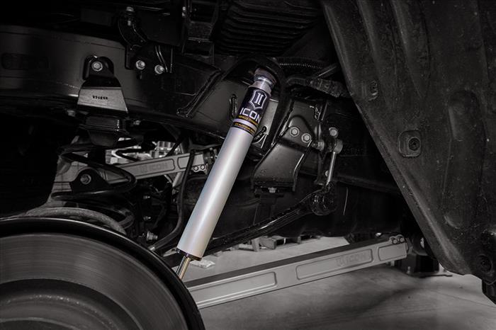 ICON VEHICLE DYNAMICS | Tundra 3rd & Sequoia 2022-2024 Rear Shock 2.0 Aluminum Series  Internal Reservoir 0-3" Stock Weight (56516)