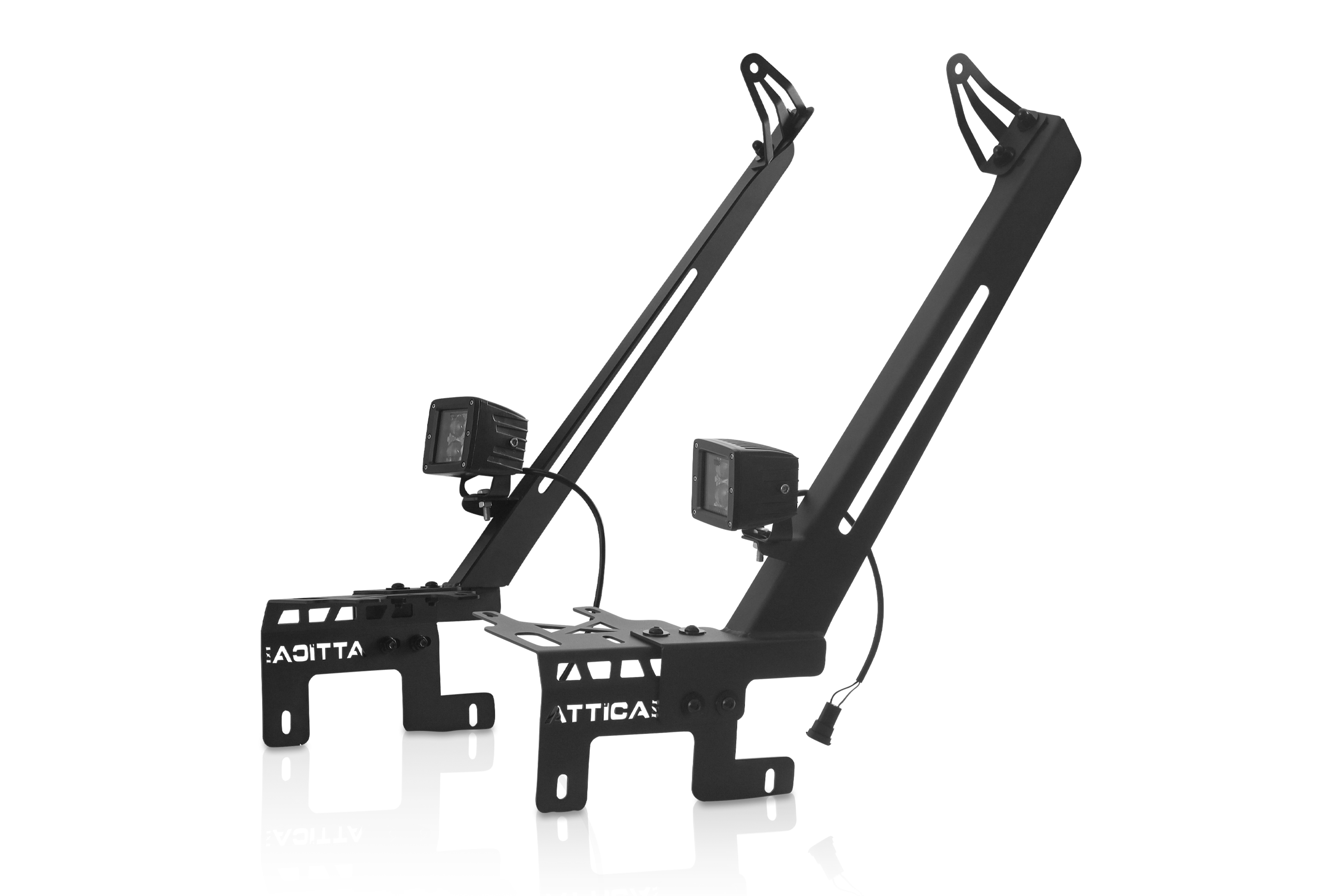 ATTICA 4x4 | Jeep Wrangler JL 2018-2023 Frontier Series Light Mount Brackets