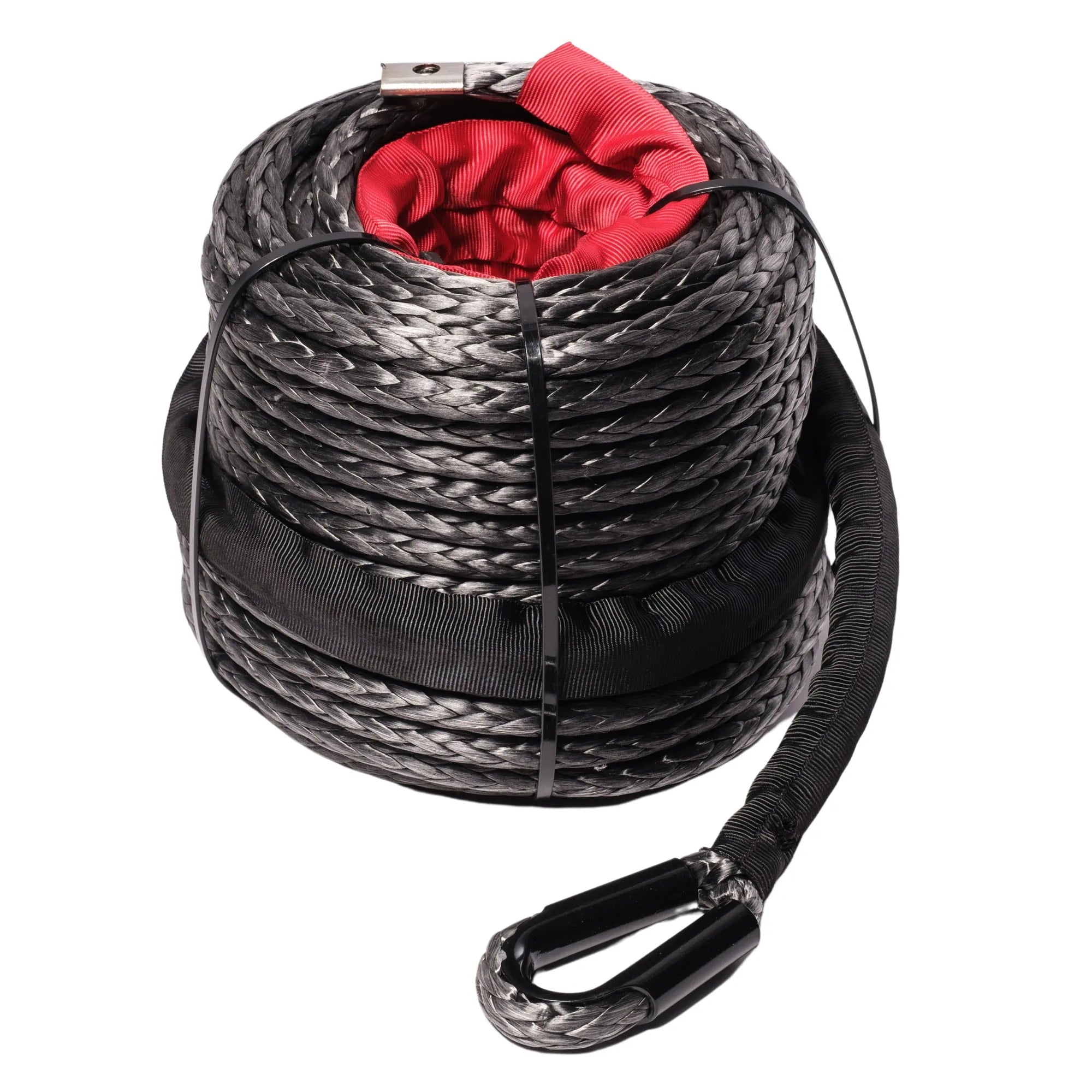 SABER OFFROAD | SaberPro Single Braided Winch Rope 9,500KG 30M (SBR-30WR-SBLK)