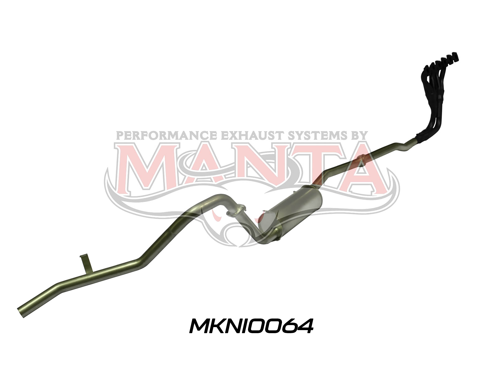 MANTA EXHAUSTS | Nissan Patrol GQ 4.2L TD42 Diesel and TB42 Petrol Wagon and Ute - Aluminized Steel (MKNI0064)