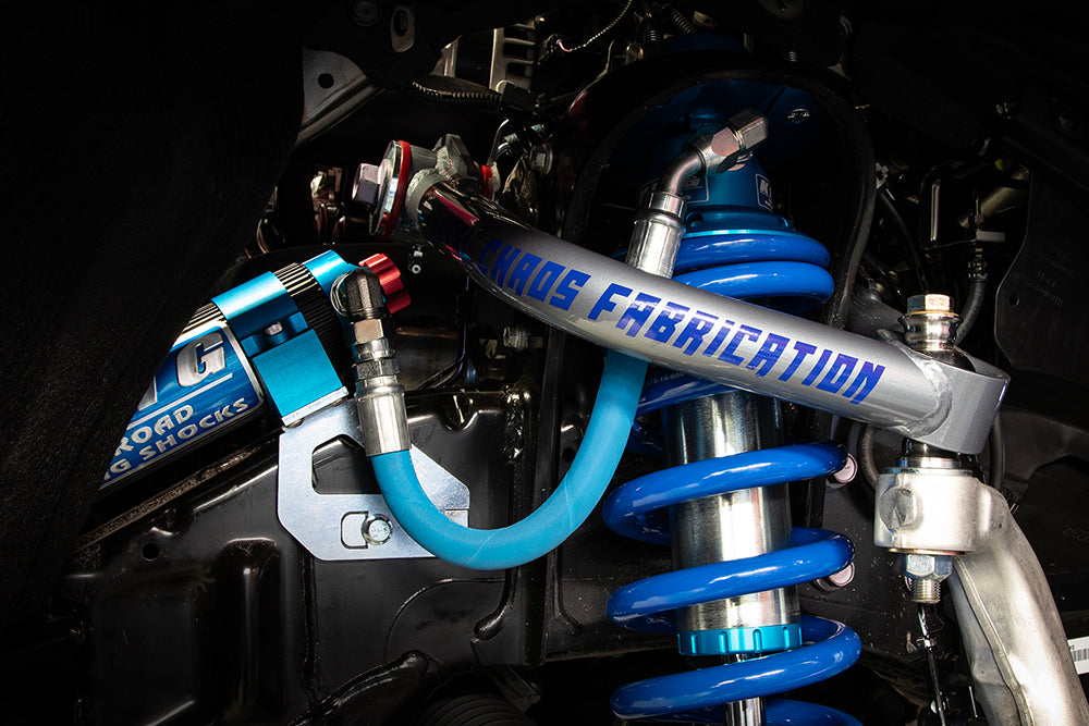 TOTAL CHAOS FABRICATION | Tacoma 4th Gen (2024 - Present) Mid Travel Lift Kit W - Front & Rear 2.5 Inch Diameter Adjustable King Shocks (24-25-K3A) - (Call To Order)