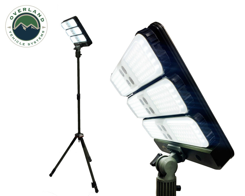 OVERLAND VEHICLE SYSTEMS | Wild Land Encounter Solar Powered Camping Light With Removable Light Pods (15059901)