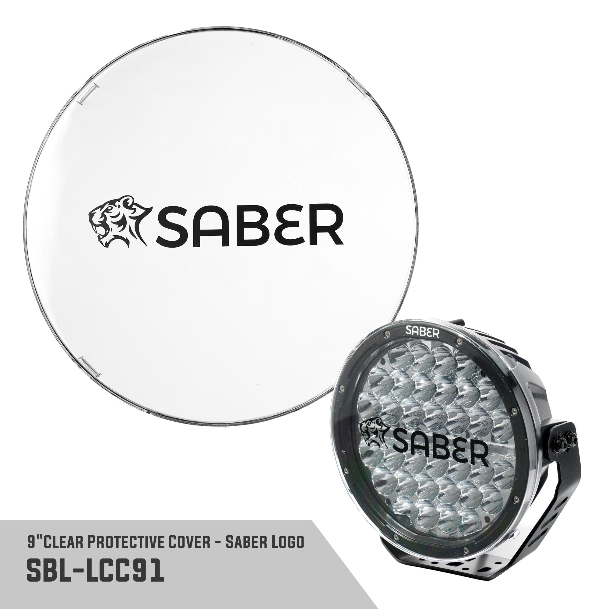 SABER OFFROAD | Protective Lens Cover (SBL-LCBLK91)