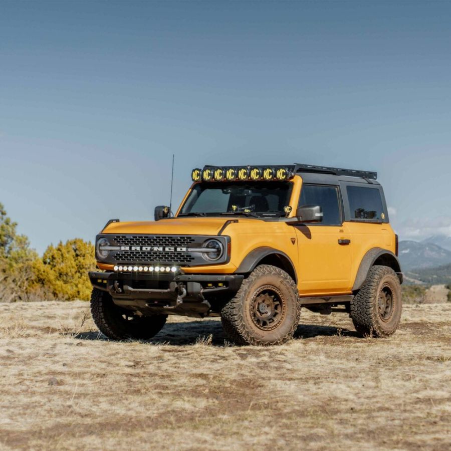 KC HILITES | Light Bar Mount for 30" FLEX ERA LED Light Bar - Front Bumper - GEN6 2021+ Ford Bronco (7352)