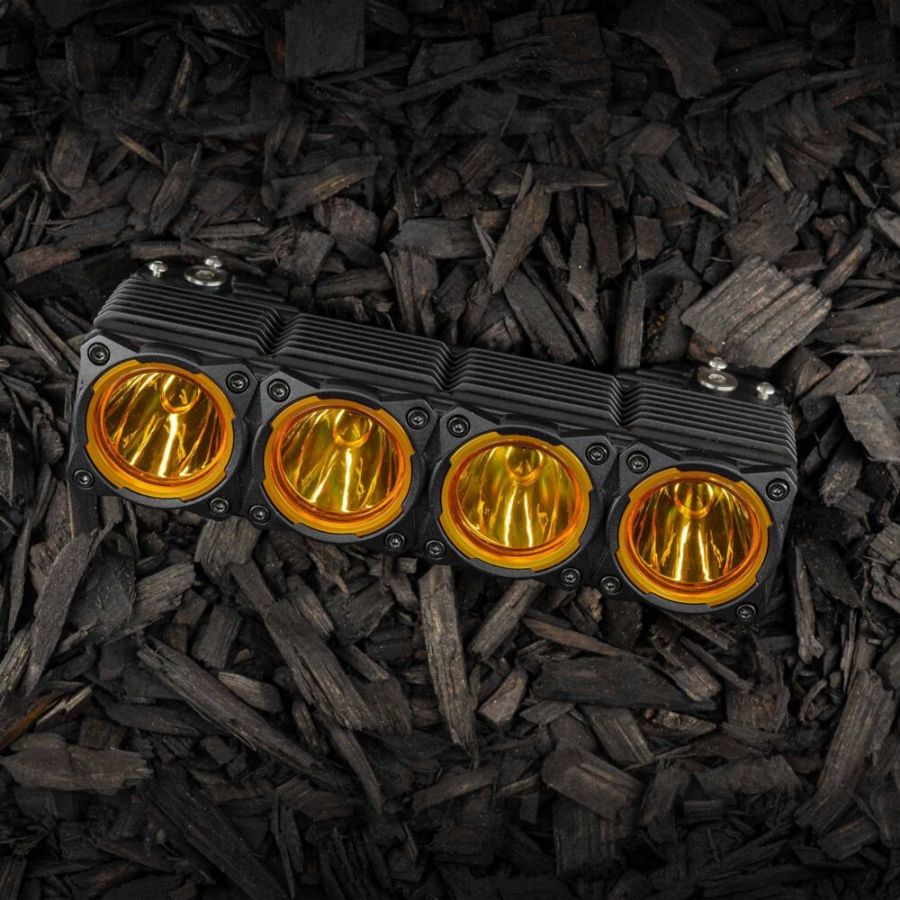 KC HILITES | FLEX ERA LED Light Bar - Performance Yellow Spot Beam Lens for Light Bars (4272)