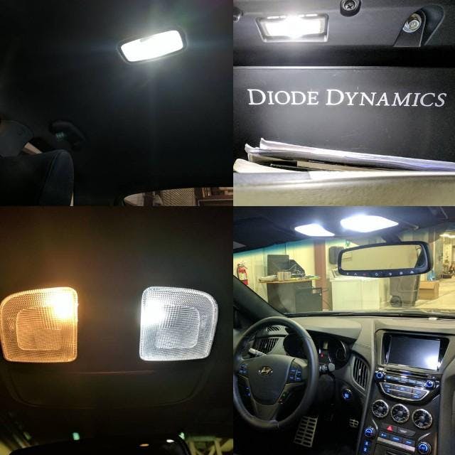 DIODE DYNAMICS | Hyundai Genesis Coupe 2010-2016 Interior LED Conversion Kit