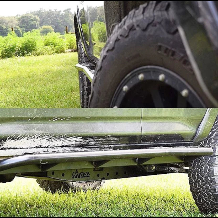 C4 FABRICATION | 4Runner 5th Gen 2010-2013 Rock Sliders With KDSS