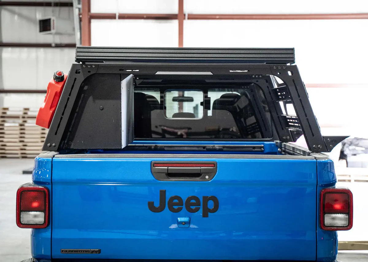 BACKWOODS ADVENTURE MODS | Jeep Gladiator Overland Bed Rack Storage Box (5000-3017-JT)