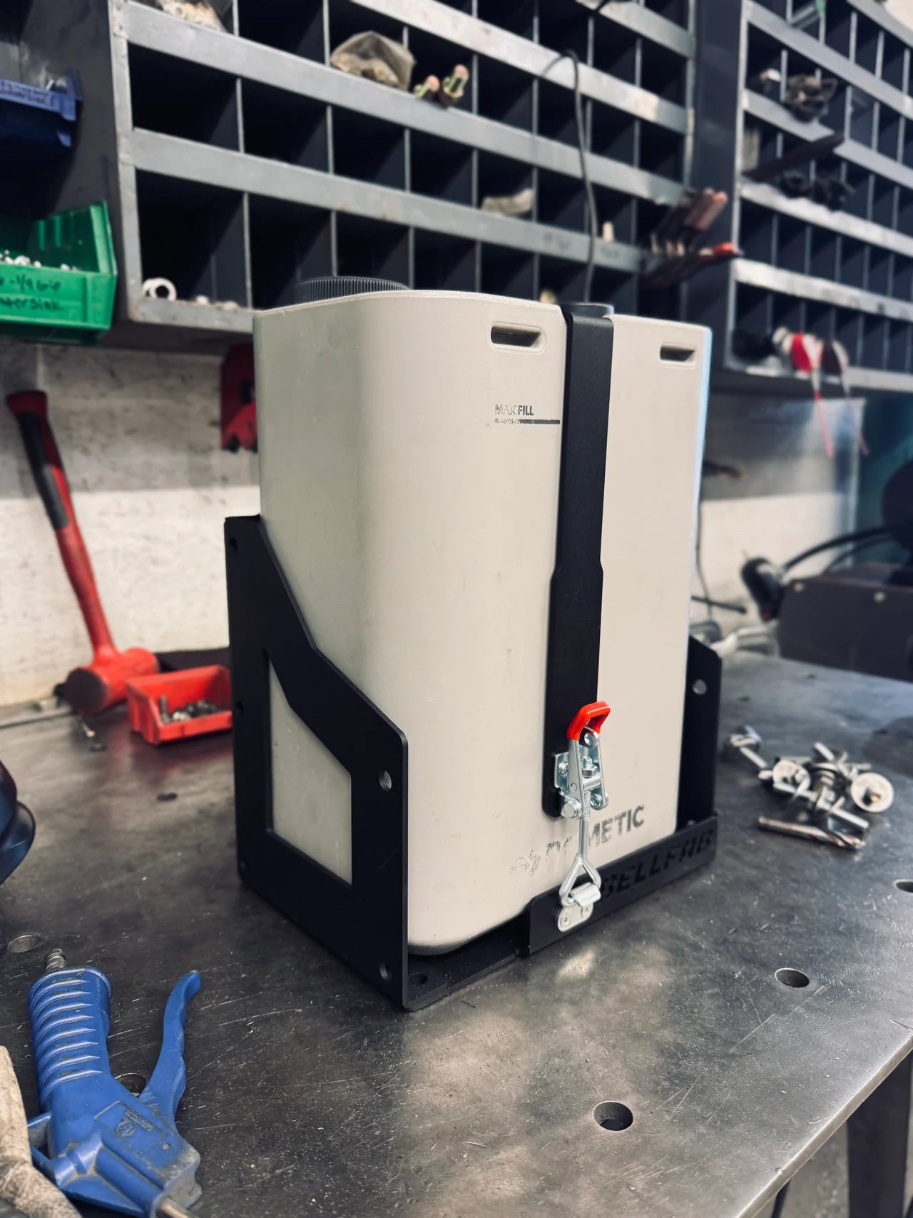 BELLFAB | Dometic Go Water Jug Mount With SideChick Storage Caddy