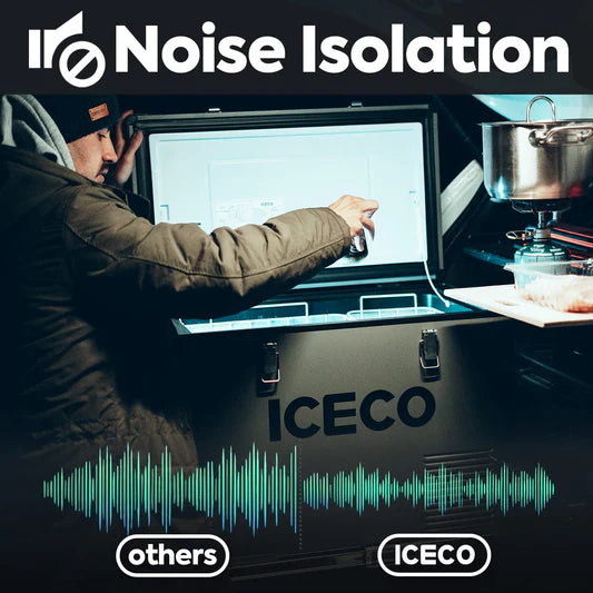 ICECO | 47.5QT VL45 Portable Fridge Single Zone Freezer With Magnetic Power Bank