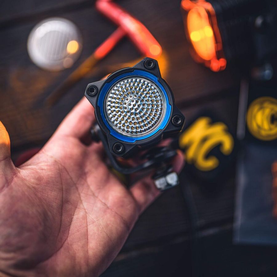 KC HILITES | FLEX ERA 1 - Single Bezel Ring - Blue (30576)