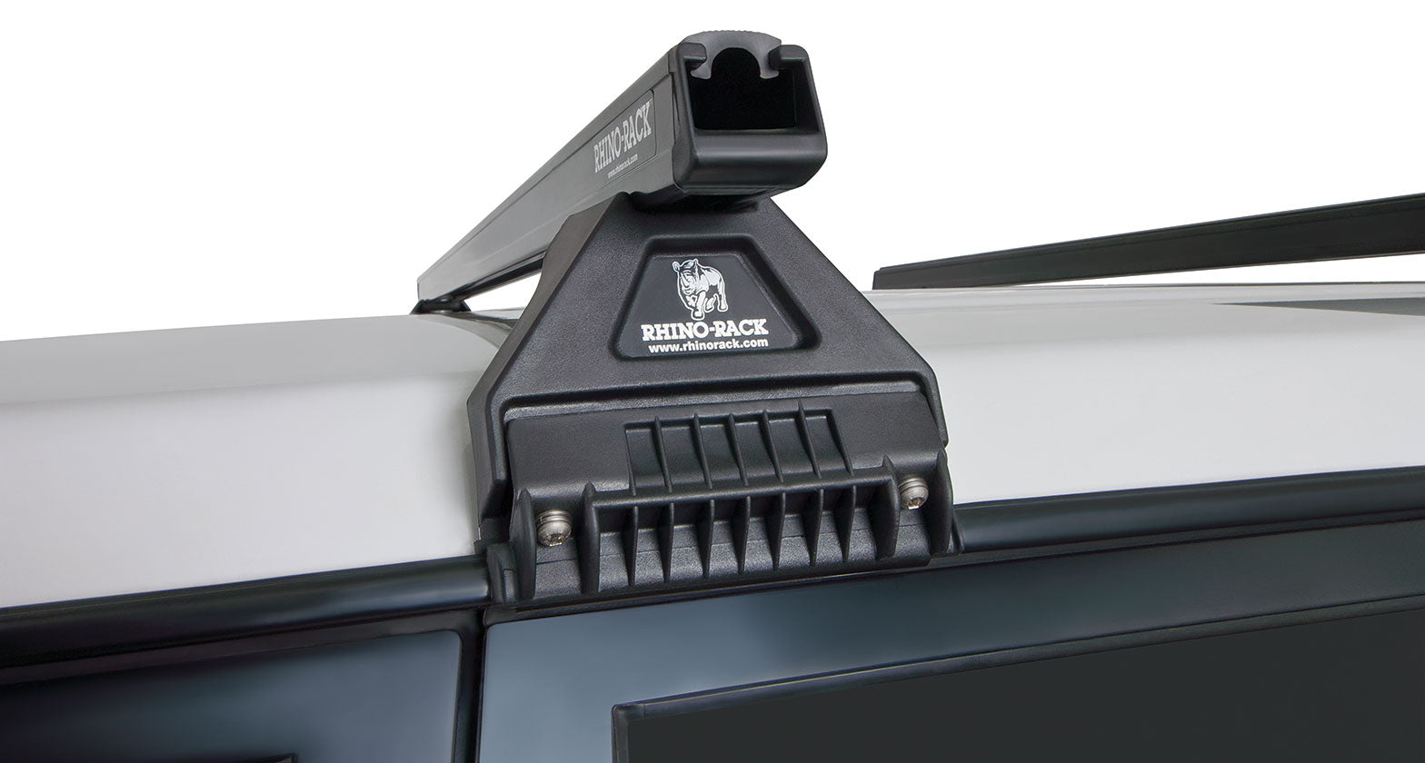 RHINO RACK |  Heavy Duty RL110 Black 2 Bar Roof Rack (JA0631)