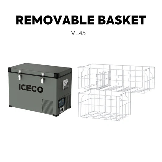 ICECO | 47.5QT VL45 Metal Refrigerator Single Zone Combo