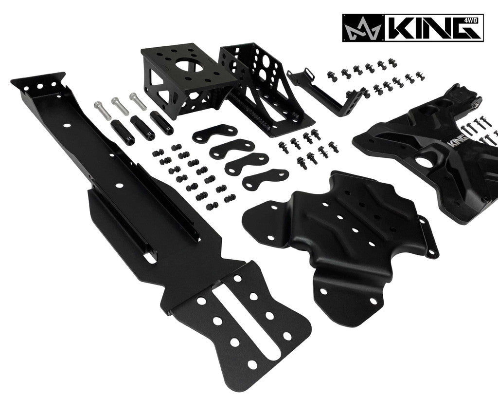 KING 4WD | Jeep Wrangler JK 2007-2018  RTG Heavy Duty Tire Carrier (17050101)