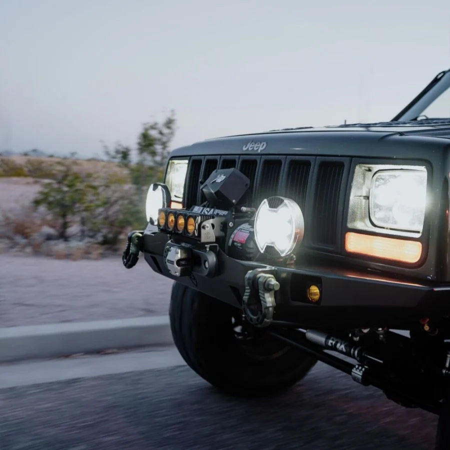 KC HILITES | SlimLite 6" Light Shield - SAE Driving Beam - Clear (5120)