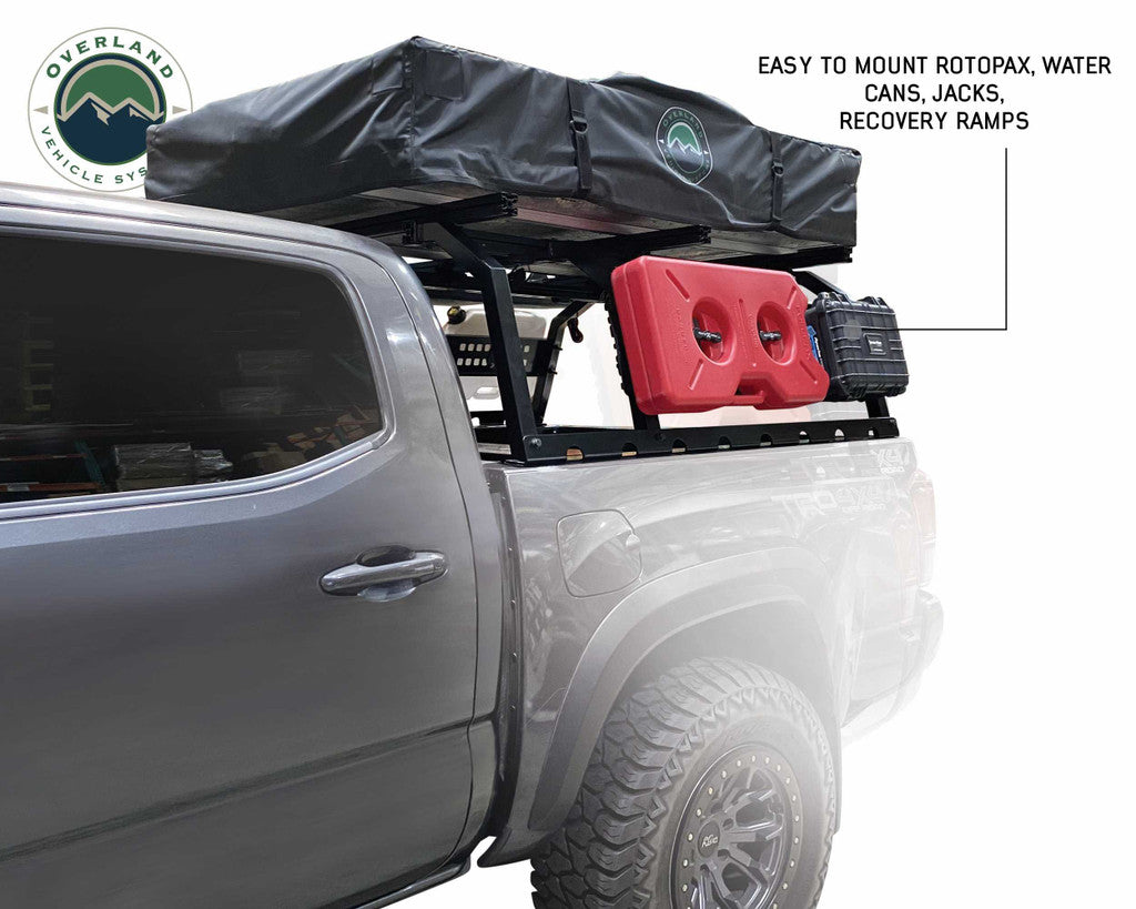 OVERLAND VEHICLE SYSTEMS | Discovery Rack Mid Size Truck Short Bed Application (22030101)