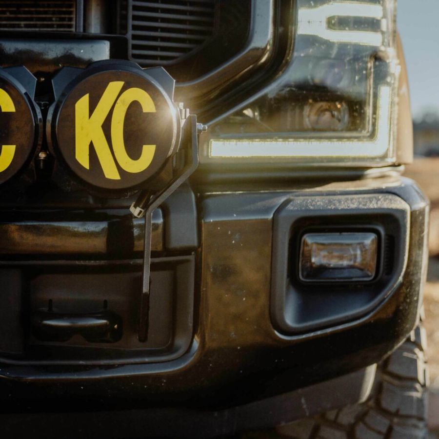 KC HILITES | Light Bar Mount - Front Bumper - GEN4-5 17-24 Ford Super Duty (7356)