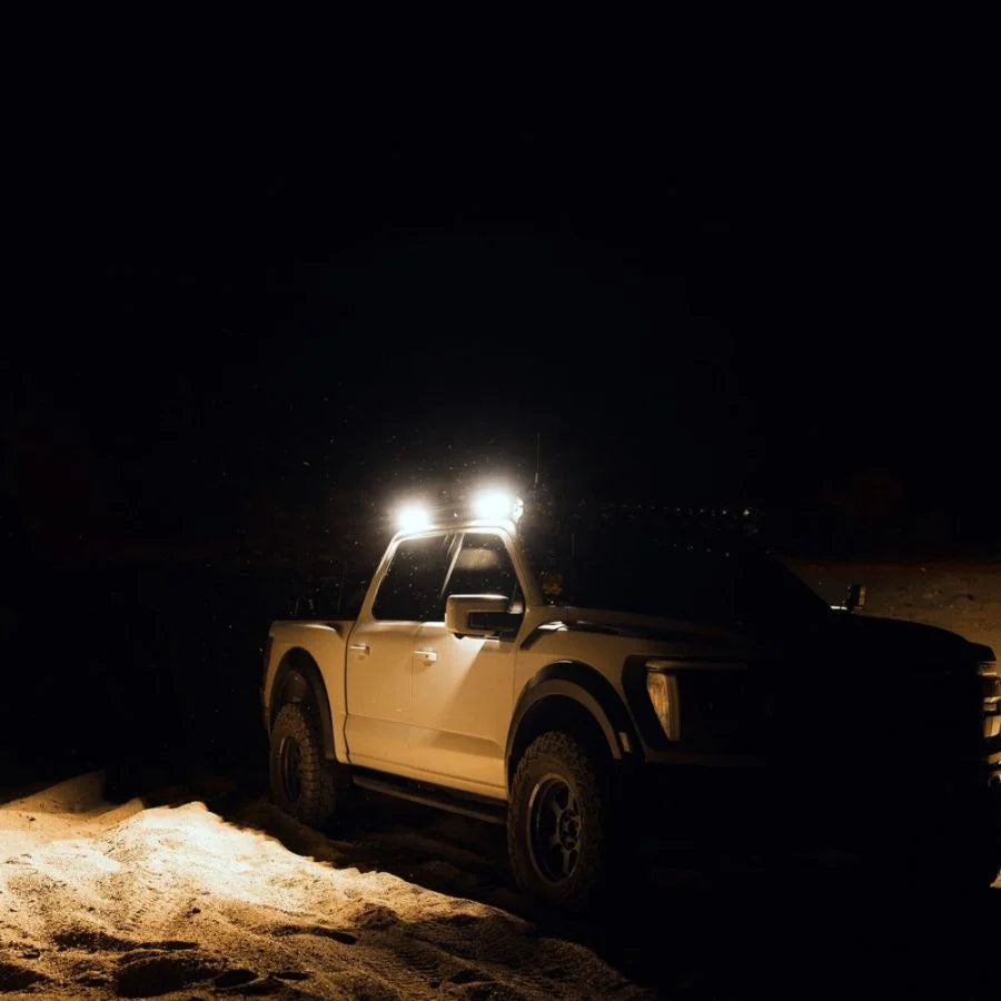 KC HILITES | Platform One Roof Rack with 360° Lighting - Ford F150/Raptor 2015-2026 (AK-92302)