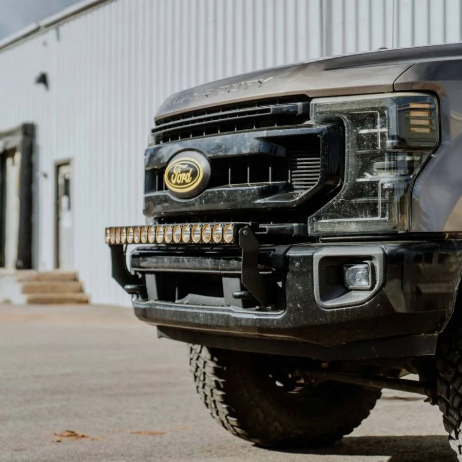 KC HILITES | Light Bar Mount for 40" FLEX ERA LED Light Bar - Front Bumper - GEN4-5 17-24 Ford Super Duty (7354)