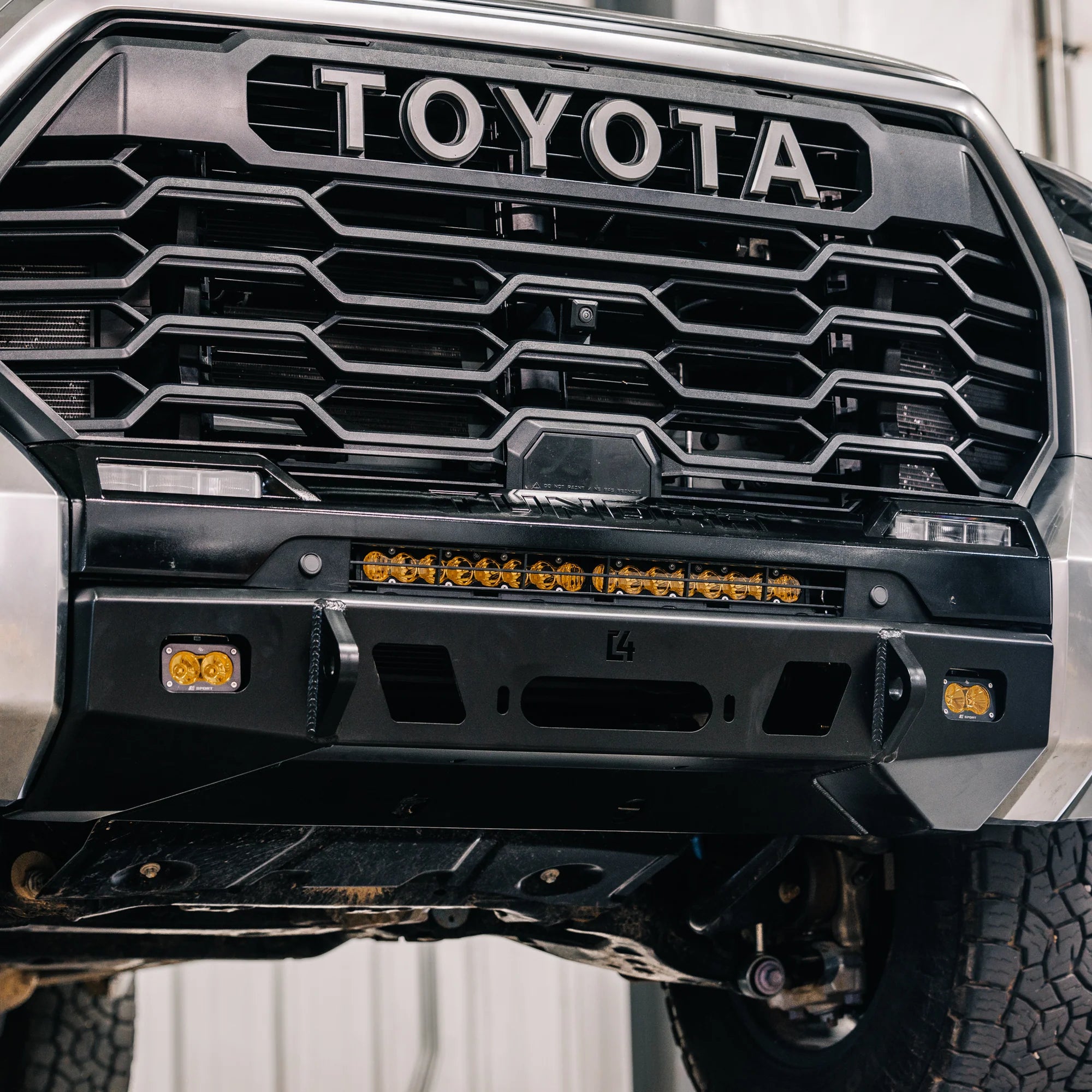 C4 FABRICATION | Tundra 3rd Gen Lo-Pro Winch Bumper