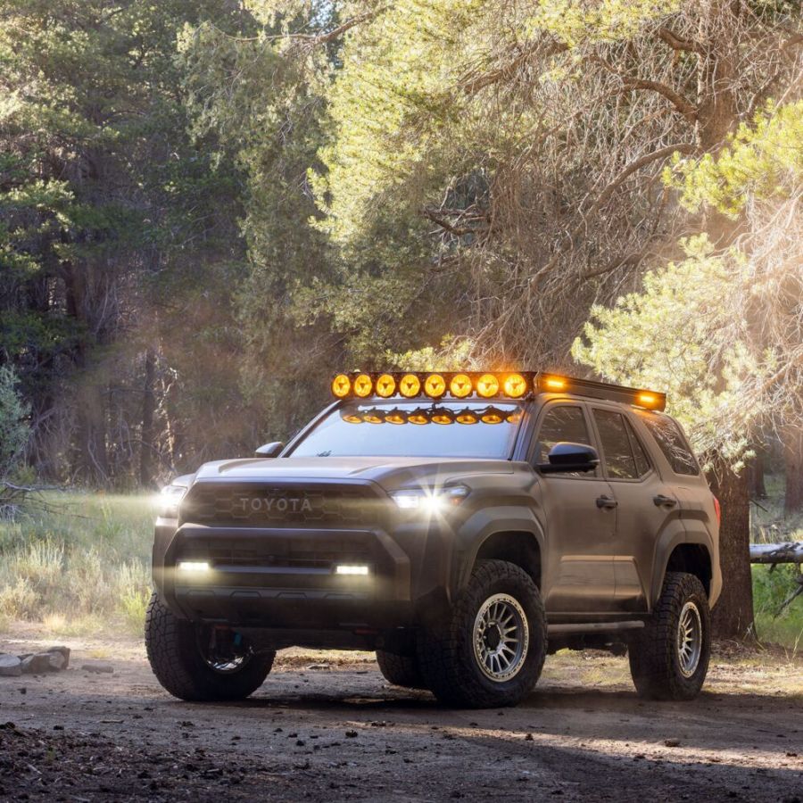 KC HILITES | Platform One Roof Rack with 360° Lighting - 4runner 2025-2026 (AK-92308)