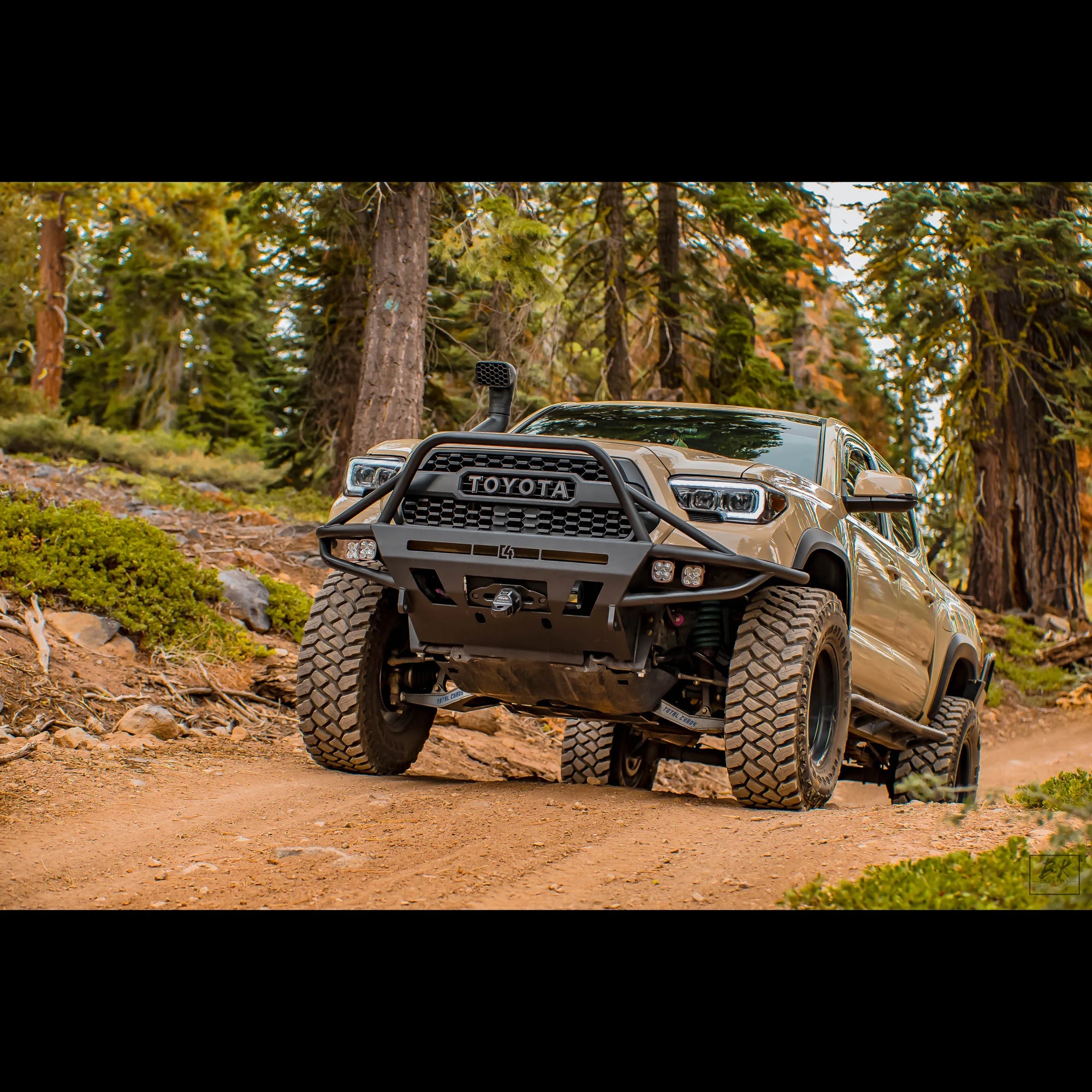 C4 FABRICATION | Tacoma 3rd Gen 2016-2023 Hybrid Front Bumper w/ Mid Height Bull Bar