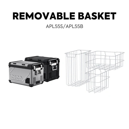 ICECO | 58QT APL55 Dual Zone 12 Volt Fridge Freezer