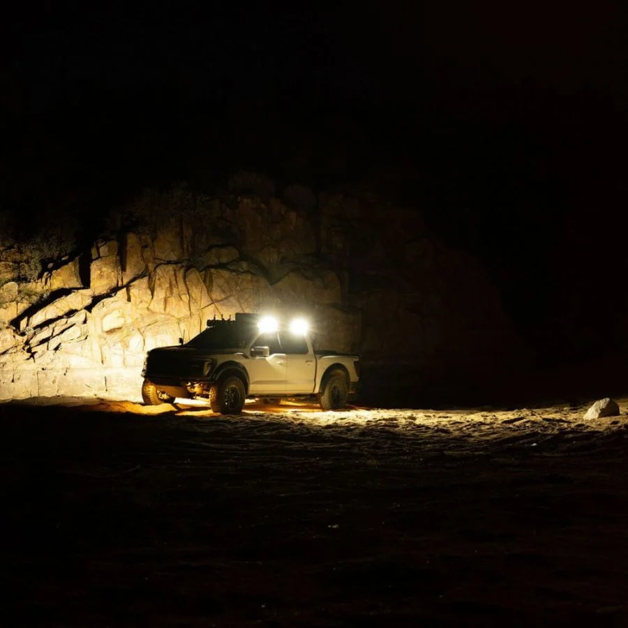 KC HILITES | Platform One Roof Rack with 360° Lighting - Ford F150/Raptor 2015-2026 (AK-92302)