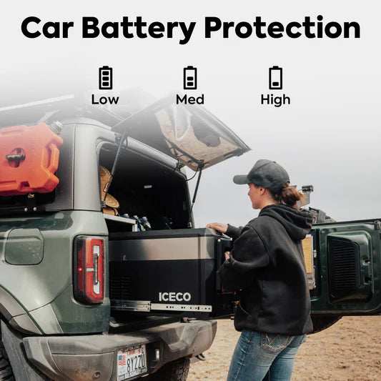 ICECO | JP Pro Series 40/50QT Wheeled Portable Freezer Car Fridge With Cover