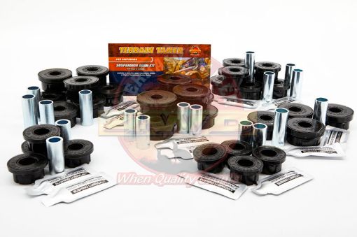 TERRAIN TAMER | Land Cruiser 80 Series From 1/1990 Front Bushing Kit Complete Front & Rear (TSBK0031)