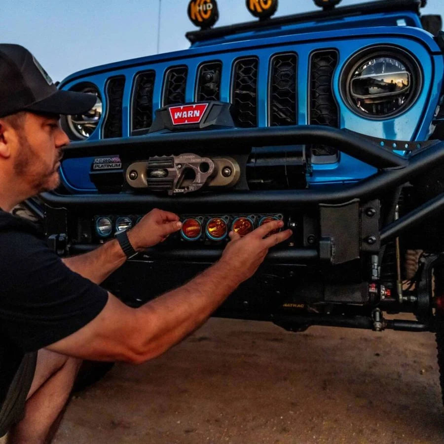 KC HILITES | FLEX ERA LED Light Bar - Performance Yellow Combo Beam Lens for Light Bars (4274)