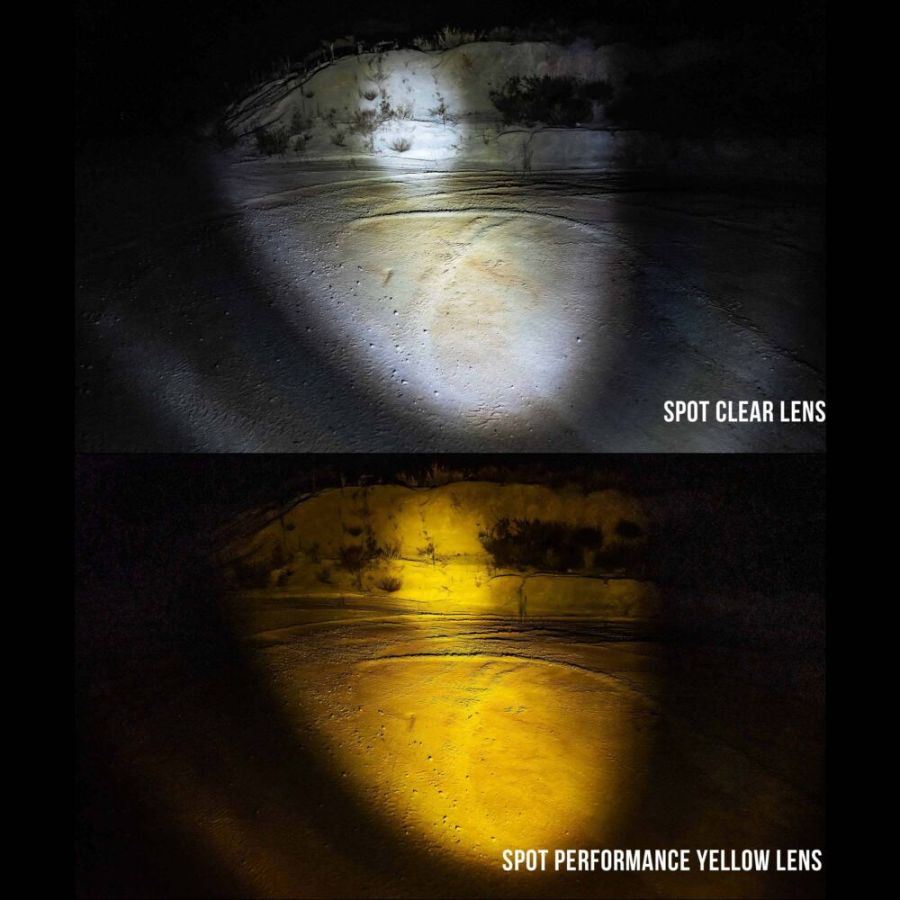 KC HILITES | FLEX ERA LED Light Bar - Clear Spot Beam Lens for Light Bars (4271)