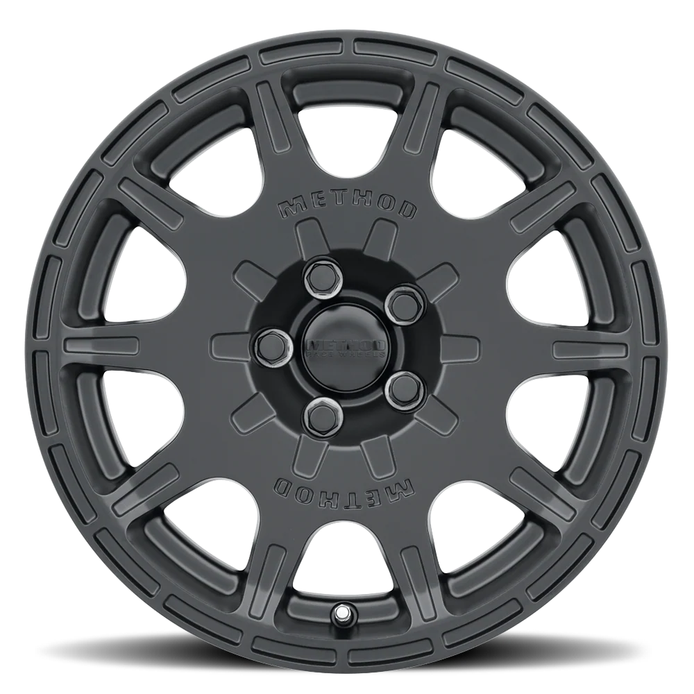METHOD RACE WHEELS | 502 VT Spec Matte Black Standard Single Wheel (MR50257051515SC)