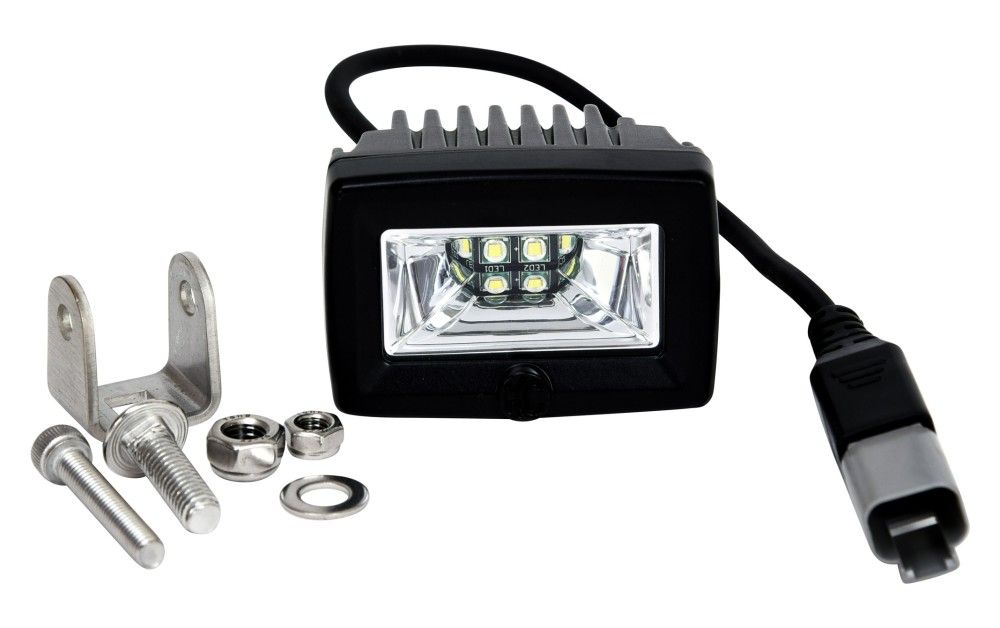 KC HILITES | 2" C-Series C2 LED  Single Light  20W Flood Beam (1328)