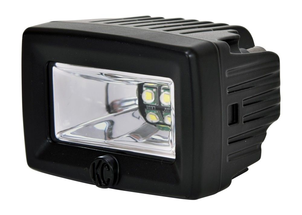 KC HILITES | 2" C-Series C2 LED  Single Light  20W Flood Beam (1328)