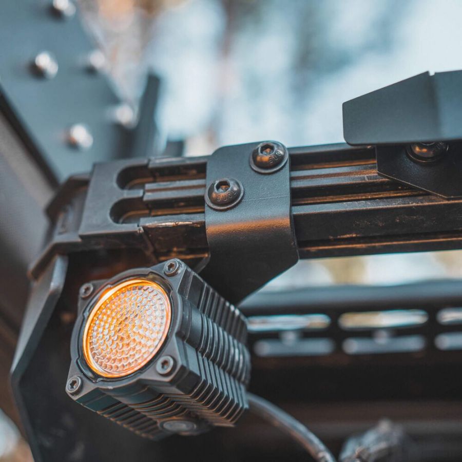 KC HILITES | FE1 Rear Roof Rack Light Mounts (92504)