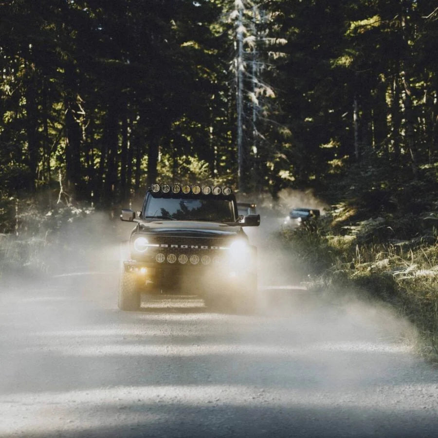 KC HILITES | FLEX ERA SAE Fog Pocket Kit - 2021-Current Ford Bronco (97168)