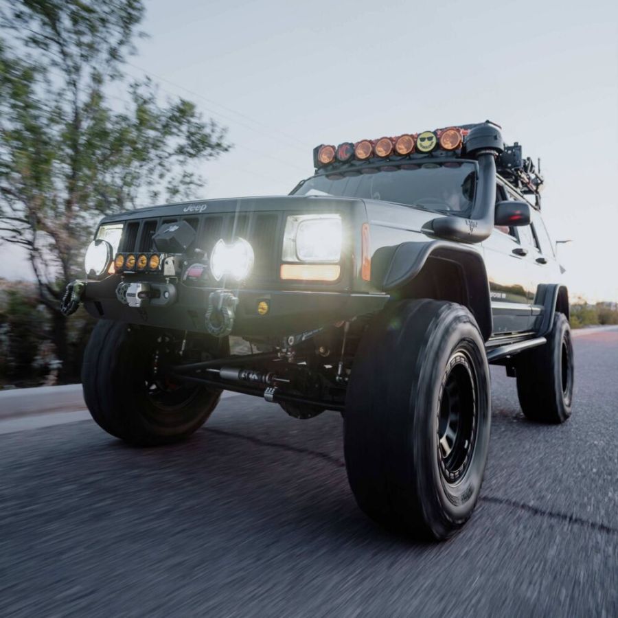 KC HILITES | SlimLite 6" Light Shield - SAE Driving Beam - Clear (5120)