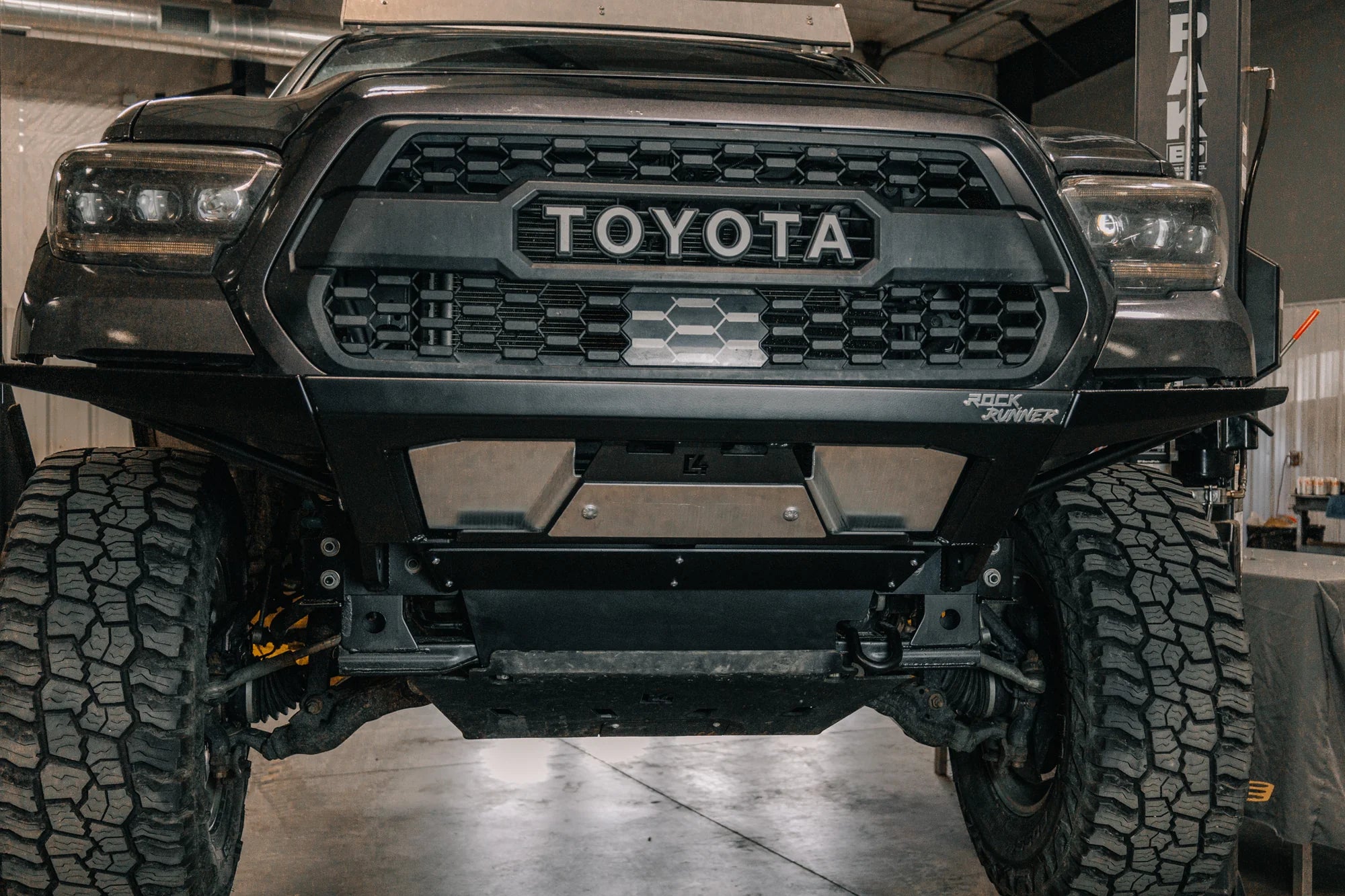 C4 FABRICATION | Tacoma 3rd Gen 2016-2023 Rock Runner Front Bumper With Low Bar