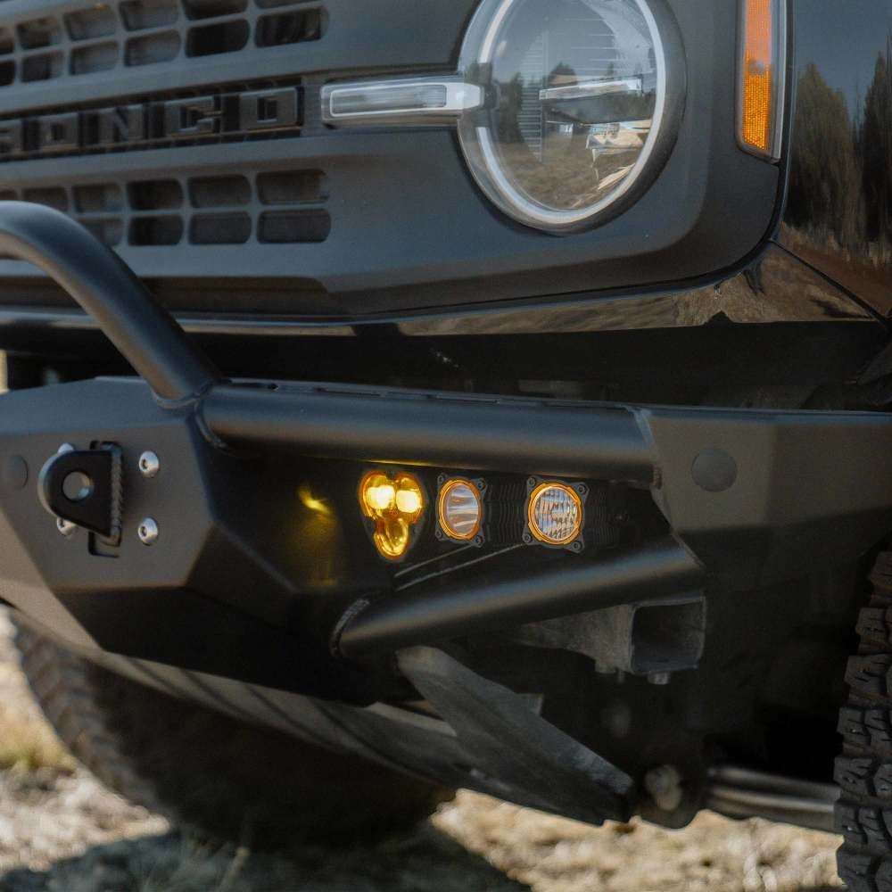 KC HILITES | Hybrid Front Bumper LED Light Kit SAE System (97169)