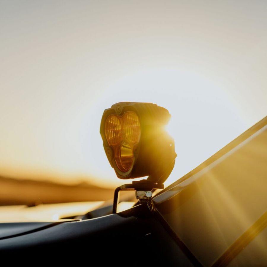 KC HILITES | FLEX ERA 3 LED Light - Performance Yellow Combo Beam Lens (4268)