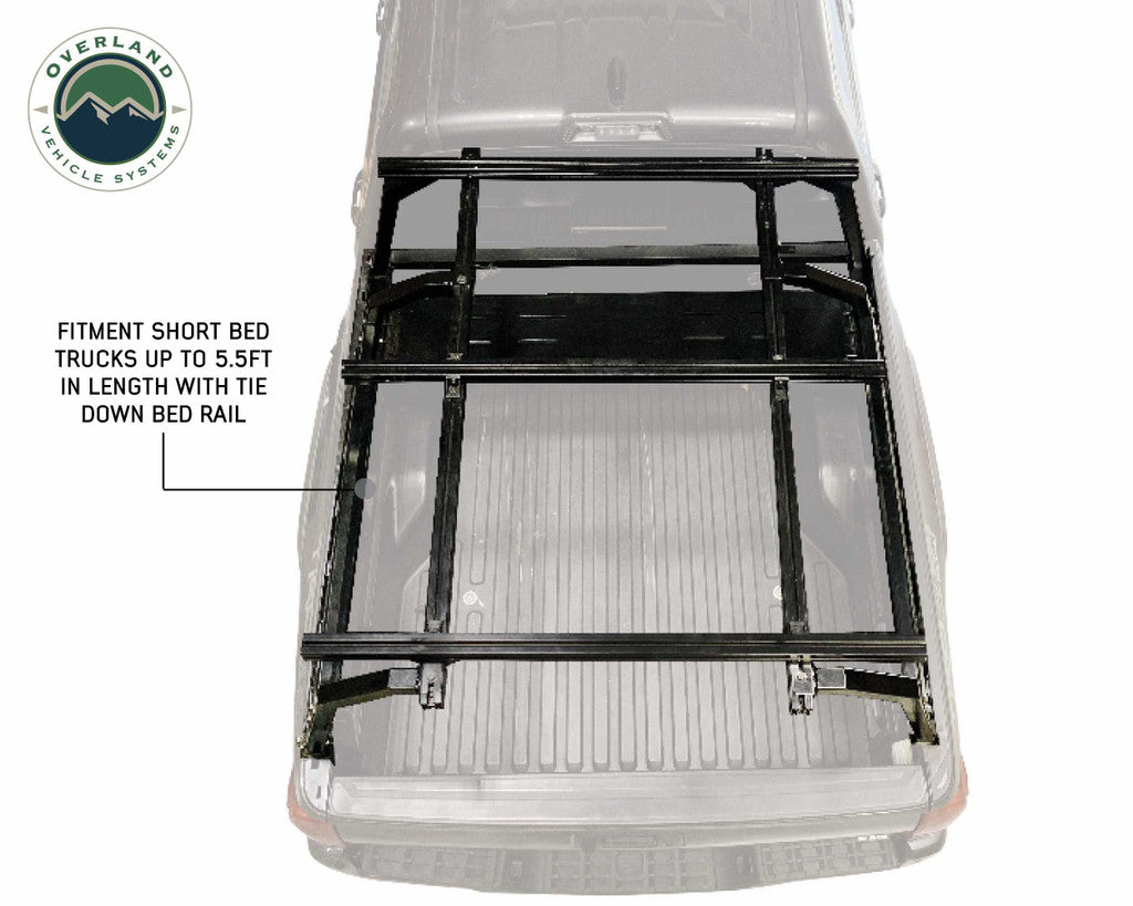 OVERLAND VEHICLE SYSTEMS | Discovery Rack Mid Size Truck Short Bed Application (22030101)