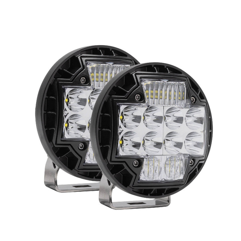 ARB 4X4 | Nacho TM5 LED Auxiliary Light Combo White Set (M512)