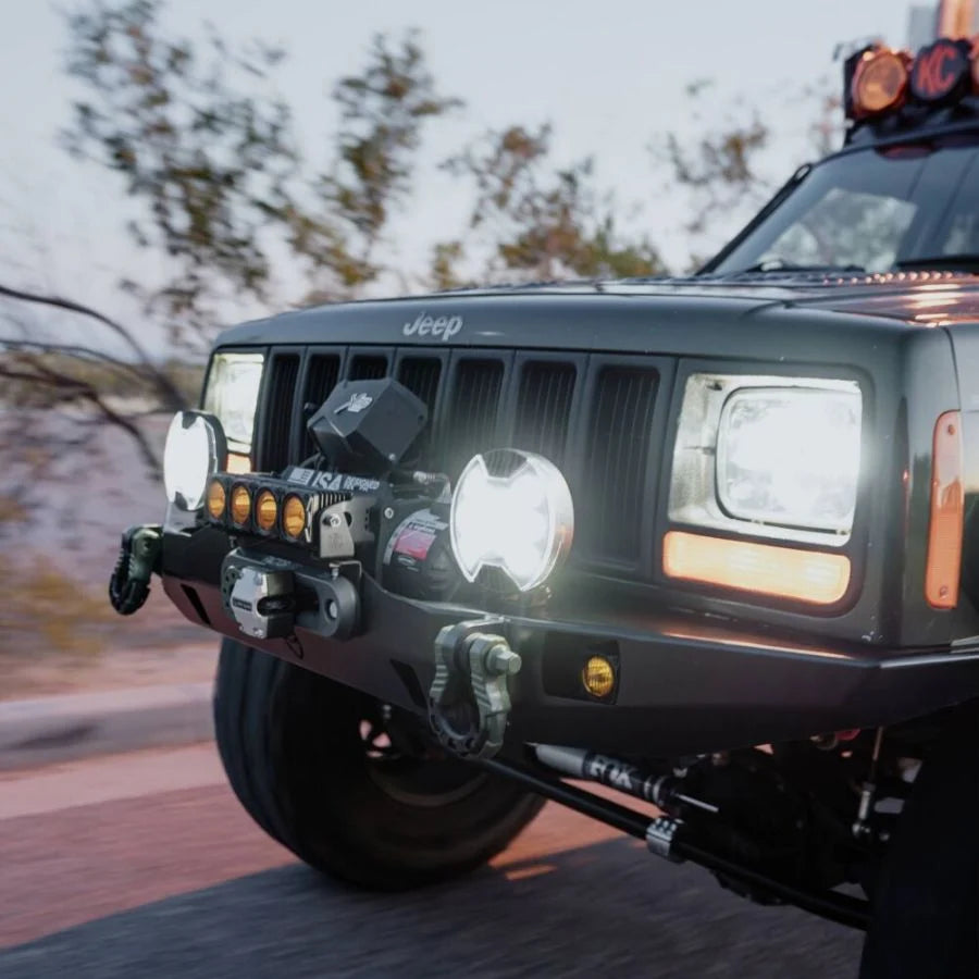 KC HILITES | SlimLite 6" Light Shield - SAE Driving Beam - Clear (5120)